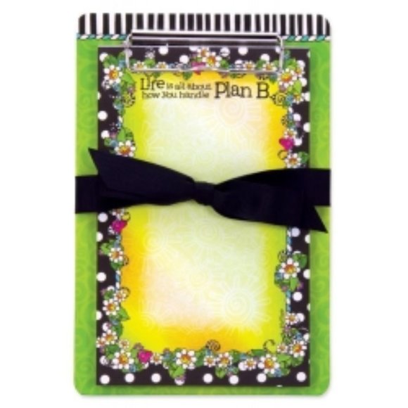 New Plan B Clipboard with Pad and Pen - Picture 1 of 1